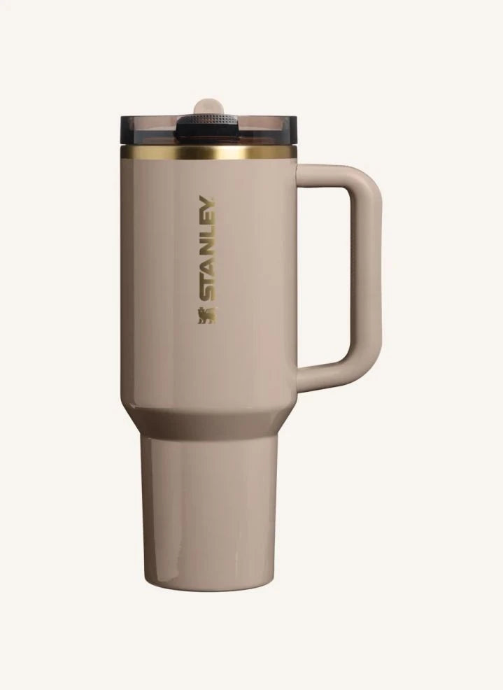 Stanley 1913 - Isolierbecher - The Quencher Flipstraw ProTour | Silber grau