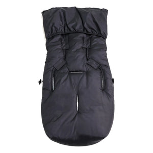 Kaiser - Sherpa Fleece Hoody 2.0 Universeller Fußsack | Schwarz