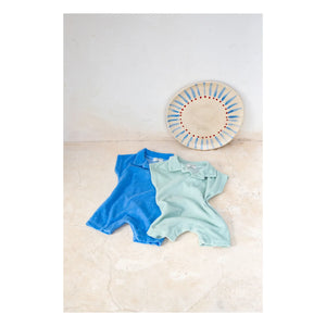 1+ in the family - Combishort Alaro Frottee | Hellblau
