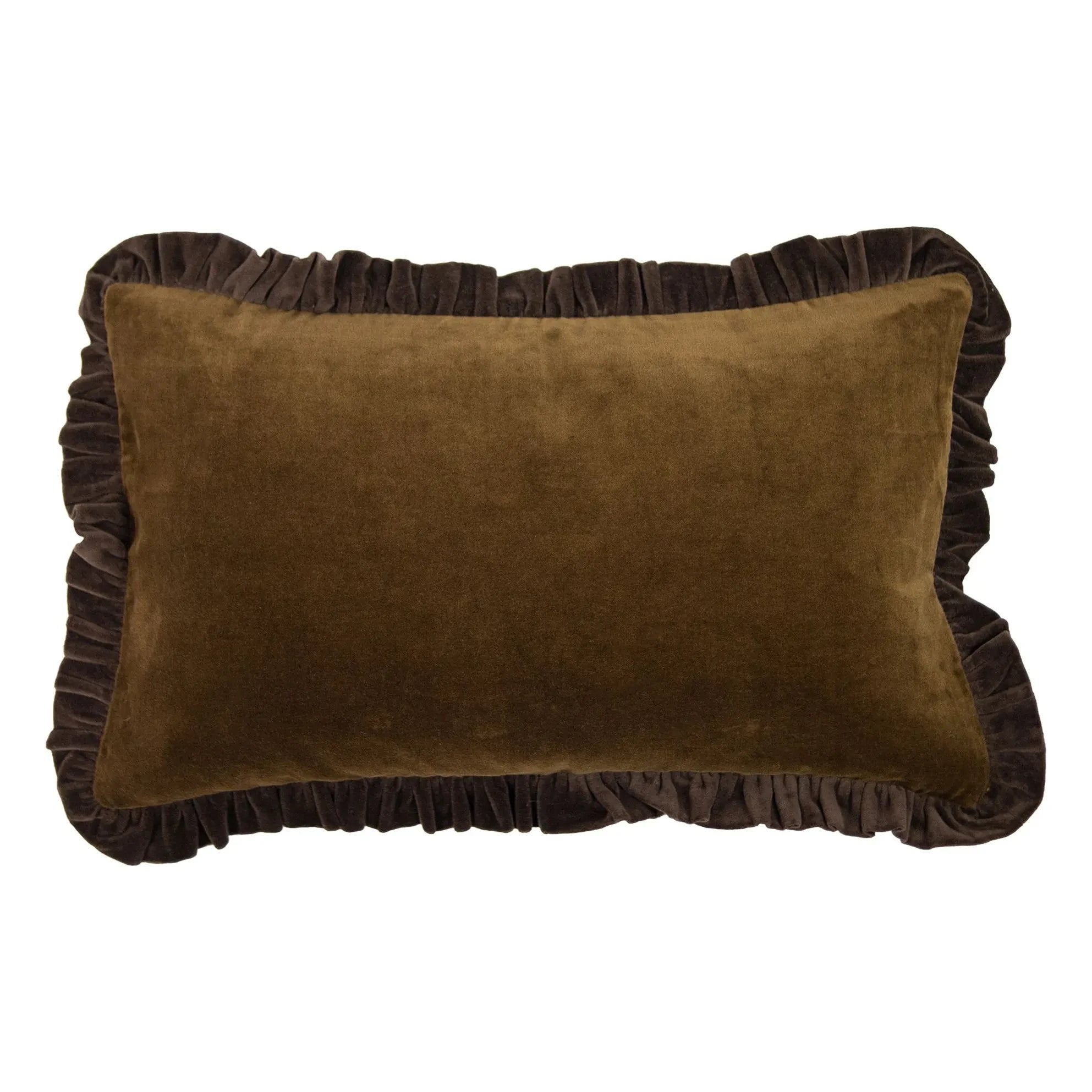Olsson & Jensen – Doris Kissenbezug Samt | Olive