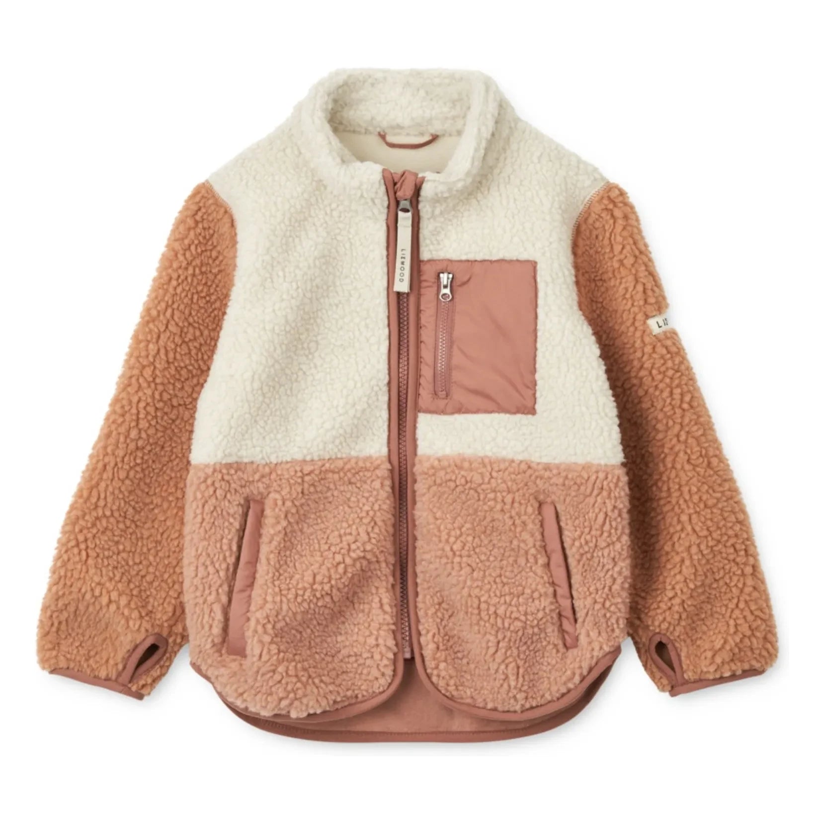 Liewood - Nolan Sherpa Jacke | Rosa