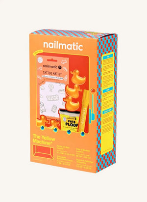 Nailmatic Kids - Gelbes Maschinen-Geschenkset | Gelb
