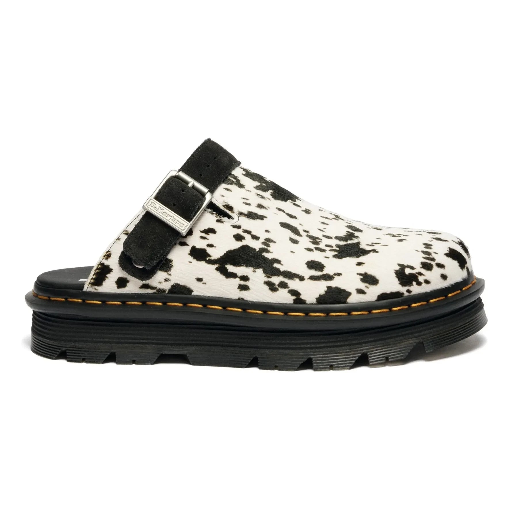 Dr Martens - Zebzag Dalmatian Pantoletten | Weiß