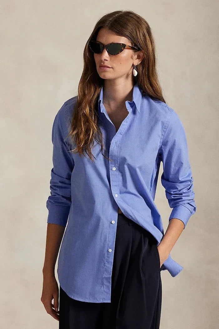 Polo Ralph Lauren Kadın Pamuk Elastan Gömlek