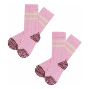 FUB – 2er-Set Tennissocken | Zuckerrosa
