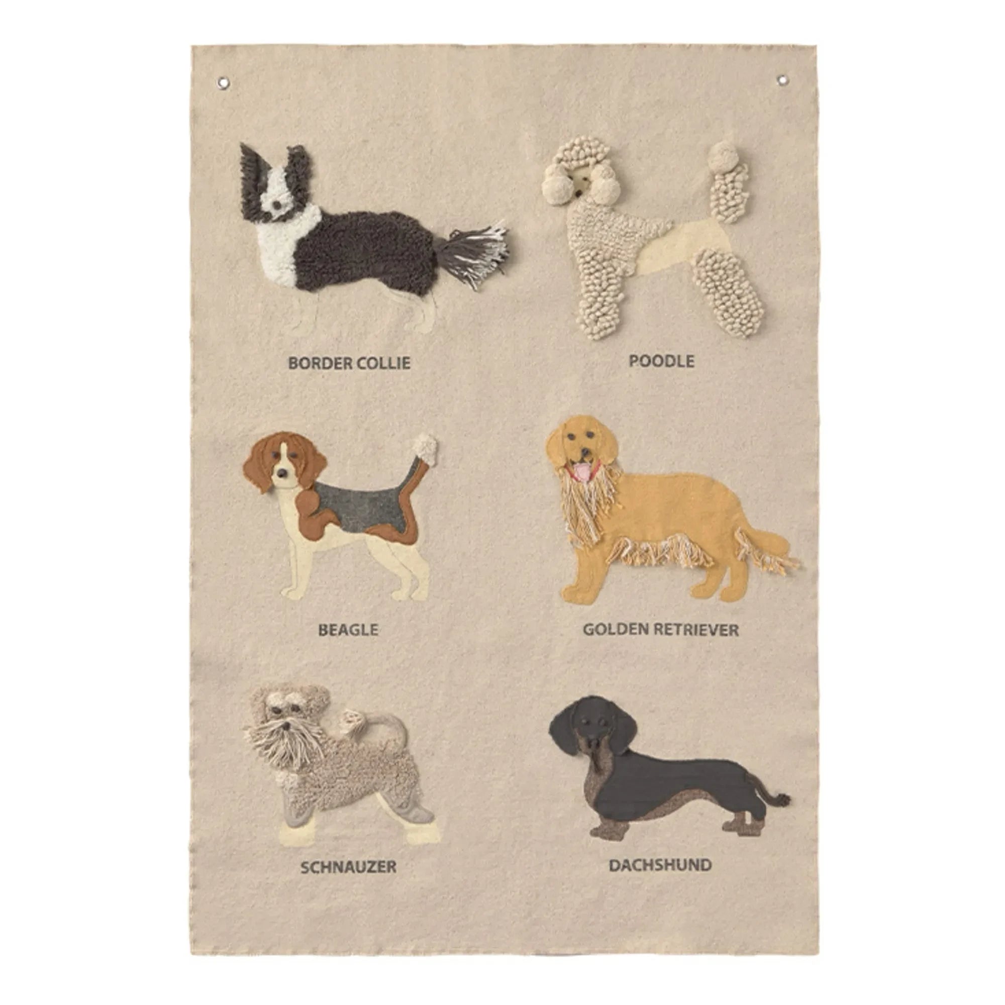 Lorena Canals - Wanddeko Hunde | Sand