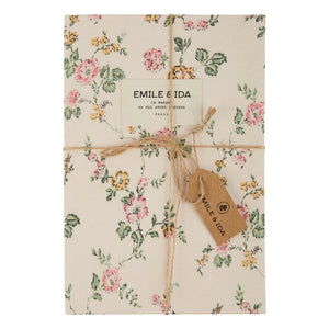 Emile et Ida - Notizbuch Rosier | Ecru