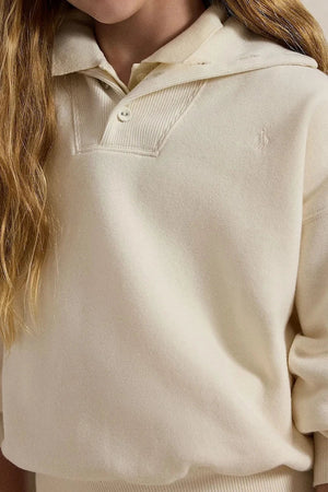 Çocuklar için pamuklu Polo Ralph Lauren sweatshirt