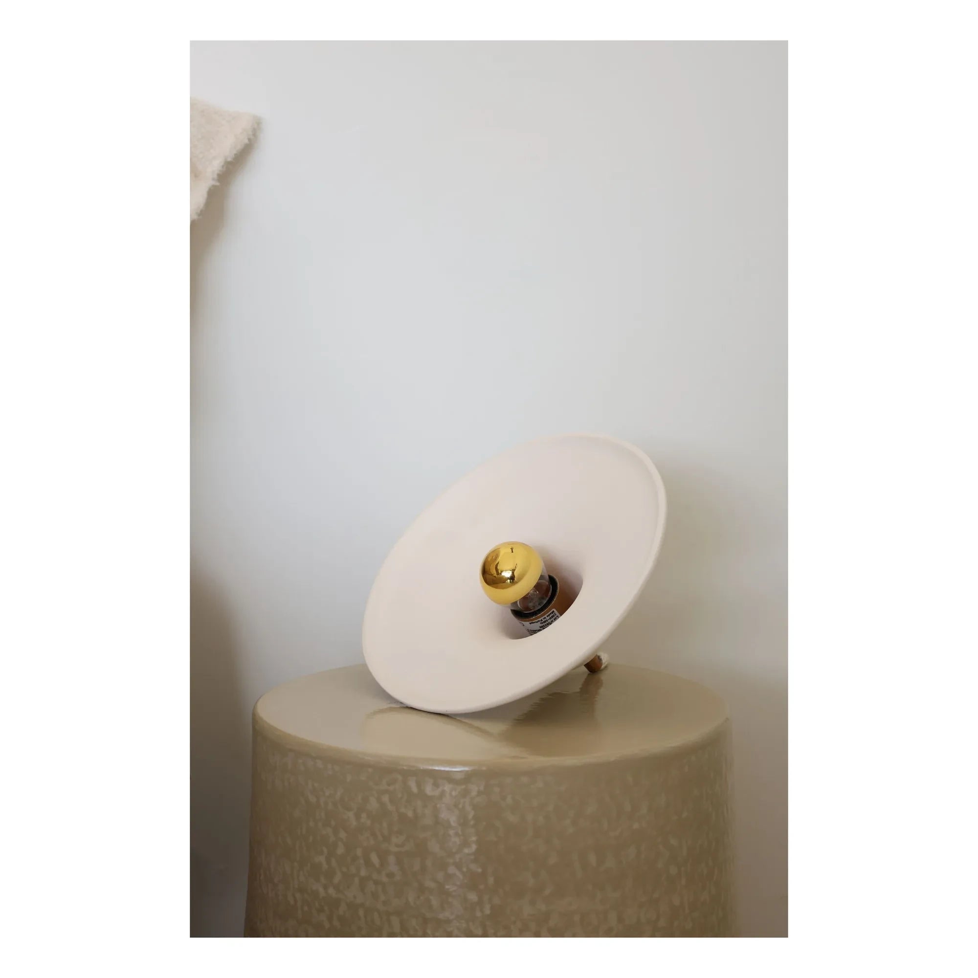Masamé - Gigaro roter Ton Kerzenlampe | Warmweiß