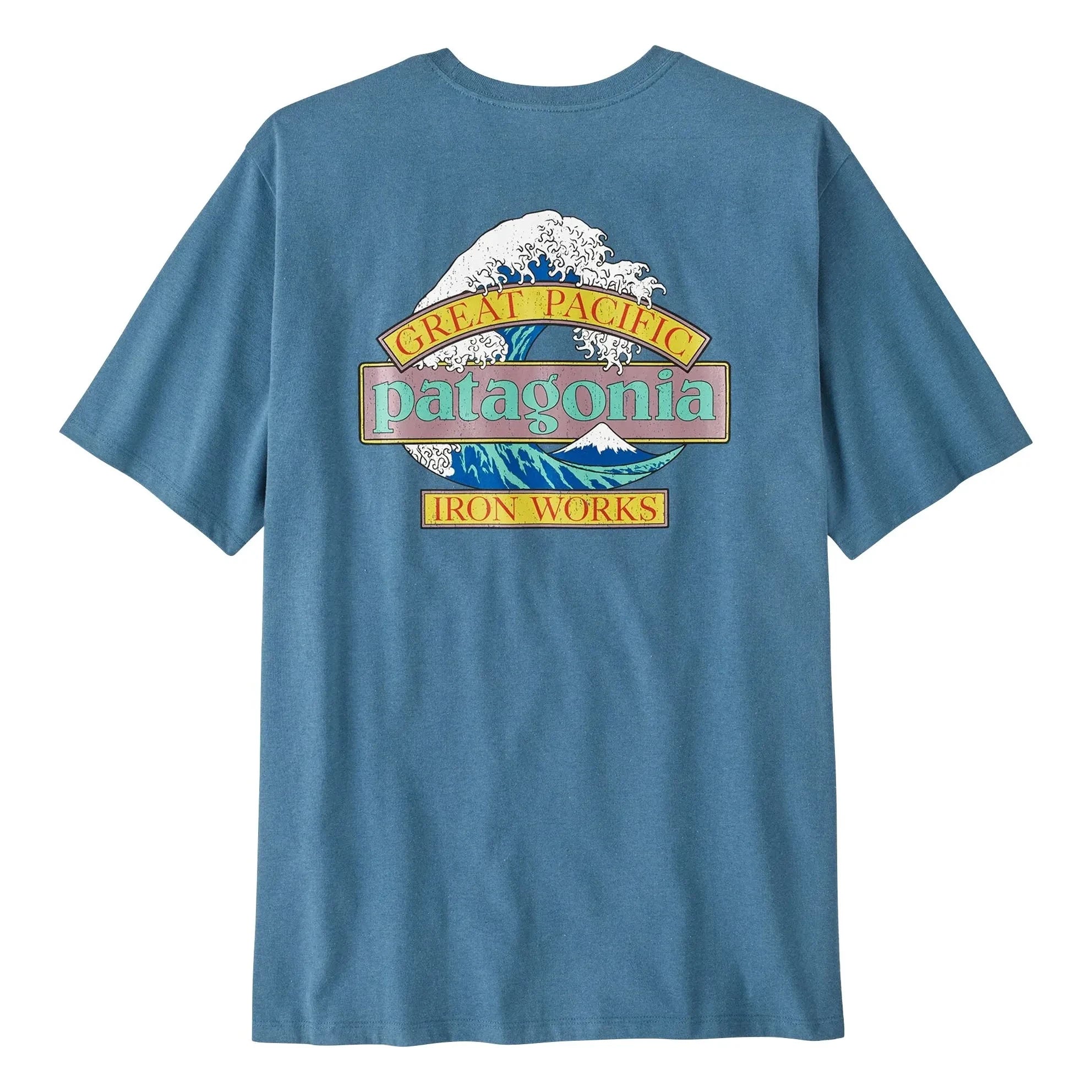 Patagonia - Great Waves T-Shirt | Blau