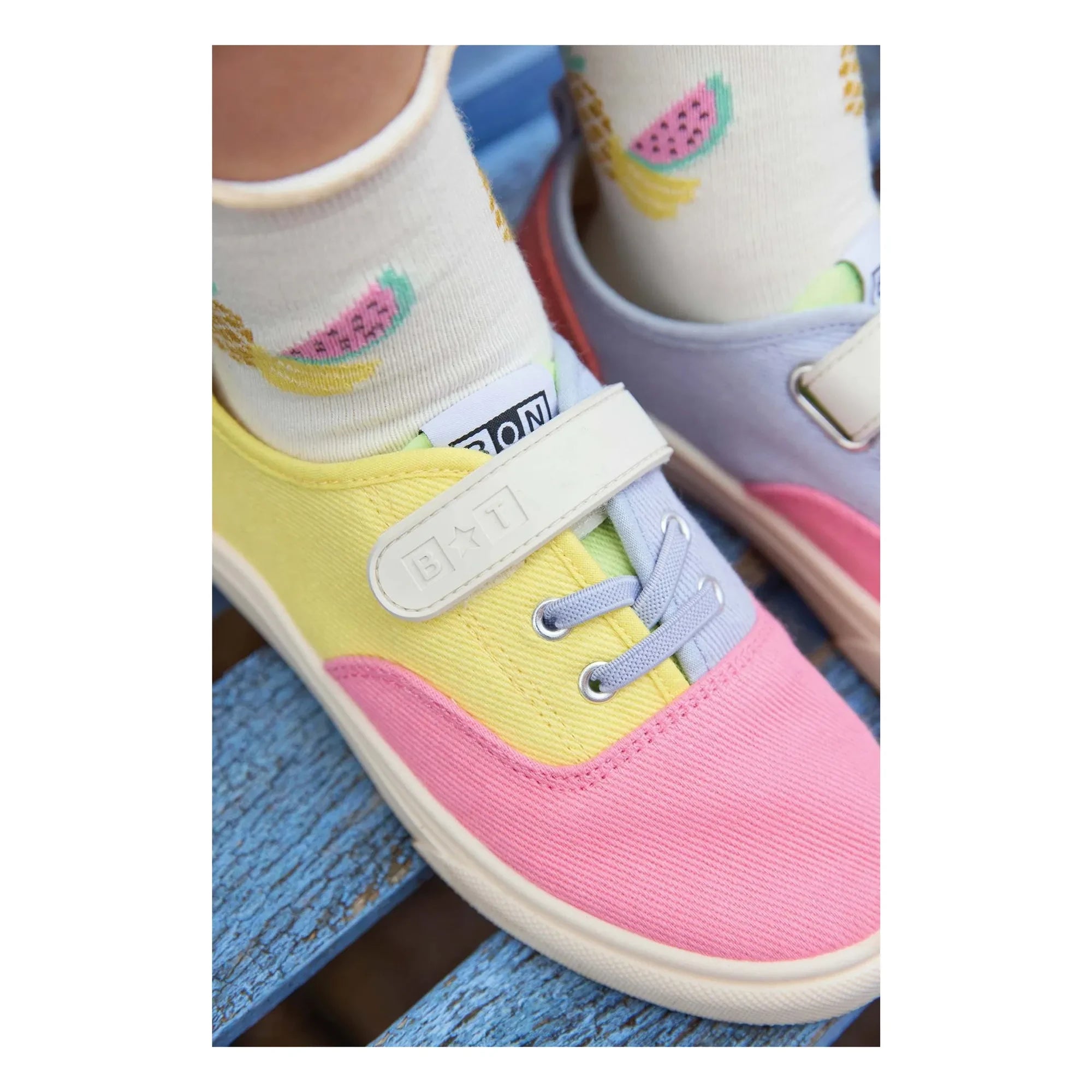 Bonton - Board Easy Sneaker mit Schnürsenkeln | Candy Pink