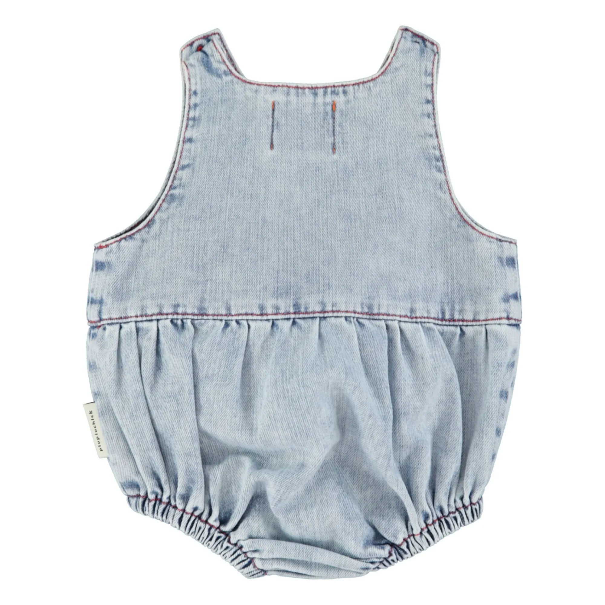 Piupiuchick - Etoile Denim Overall | Verwaschenes Blau