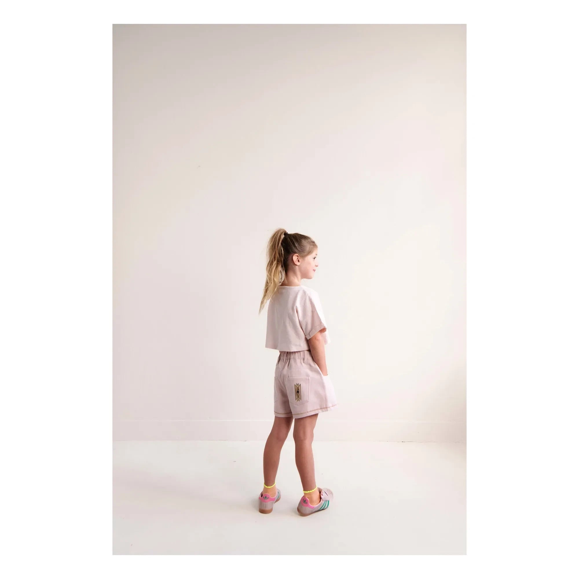 Jenest - Lilou Bio-Baumwoll-Twill-Shorts | Blassrosa