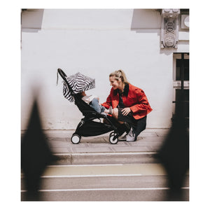 Stokke® - YOYO³ 6+ Kinderwagen Weißer Rahmen | Zebra