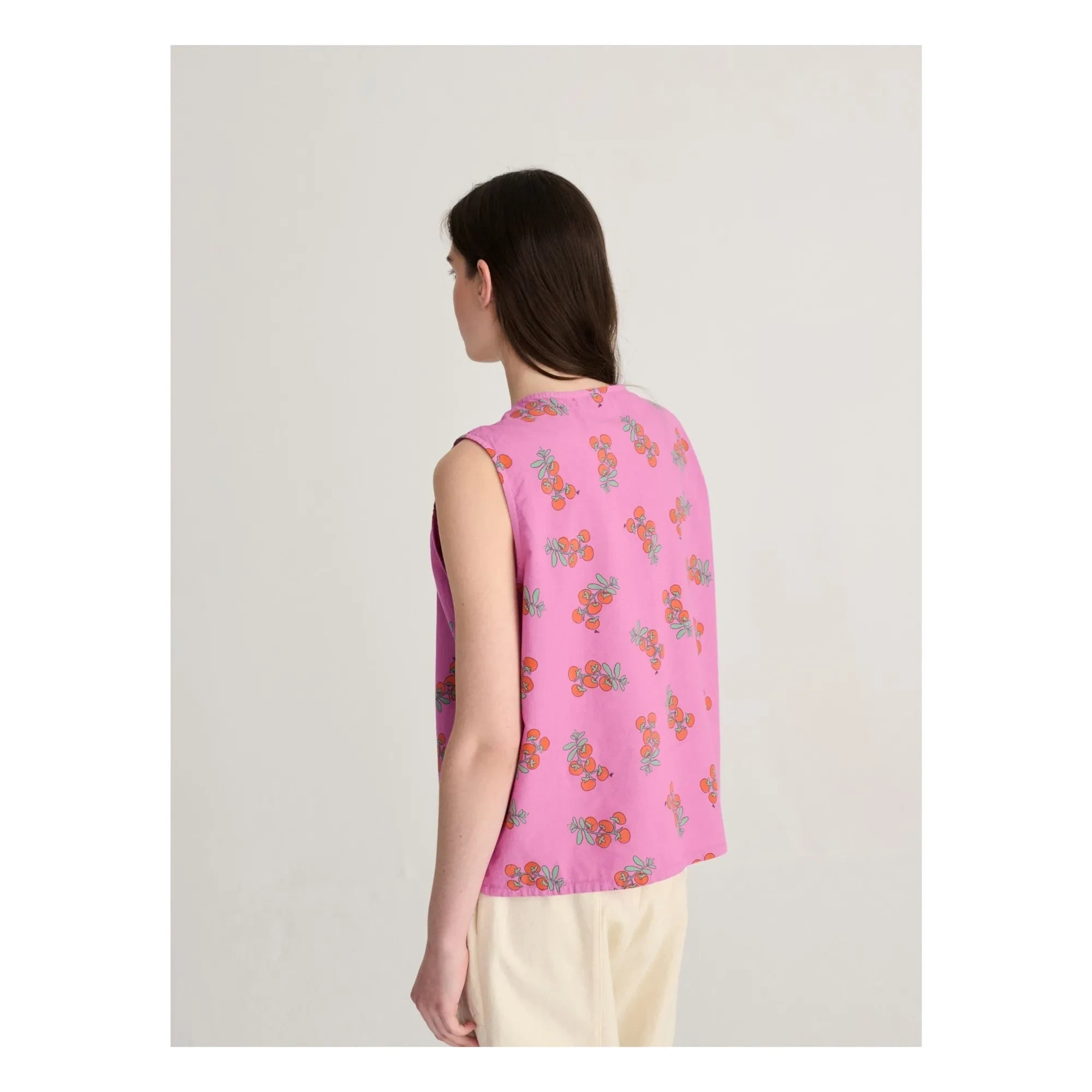 Bobo Choses - Bio-Baumwolle Top mit Tomaten-Muster | Lila