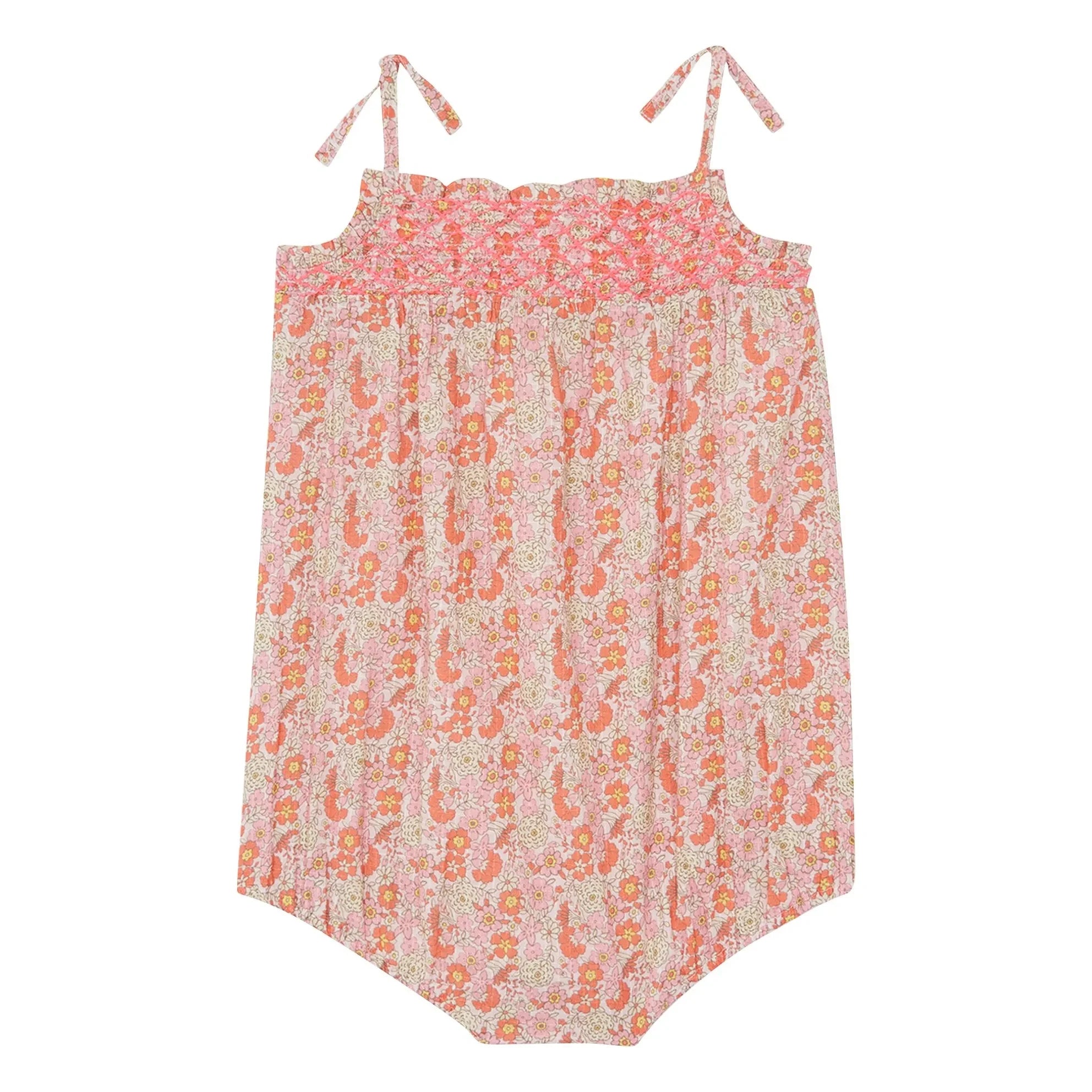Bonton - Calina Fleurie Overall | Rosa