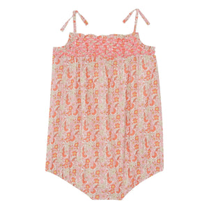 Bonton - Calina Fleurie Overall | Rosa