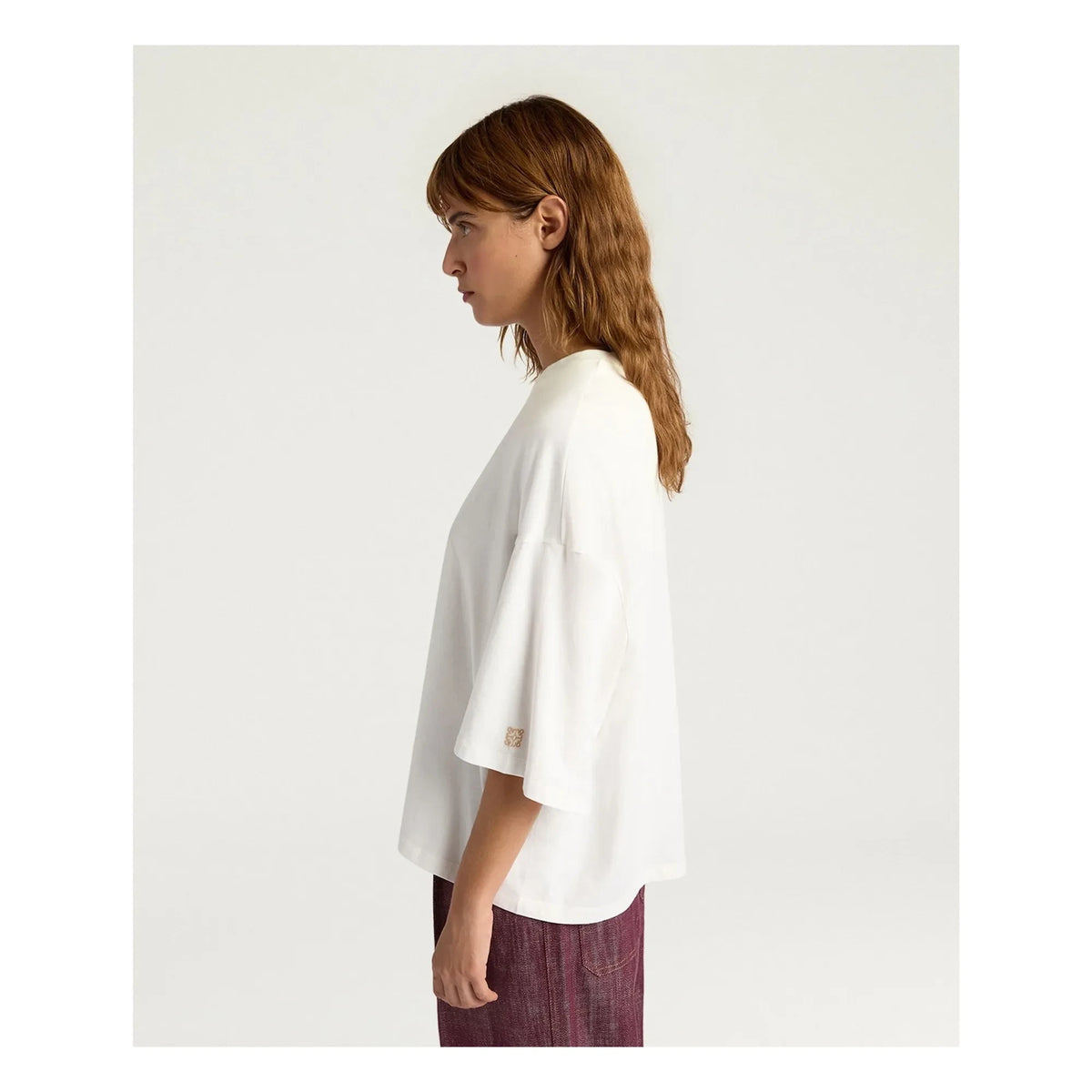 Momoni - Jornada Baumwoll-T-Shirt | Weiß