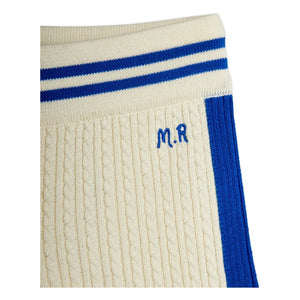Mini Rodini - Strickshorts aus Bio-Baumwolle | Ecru