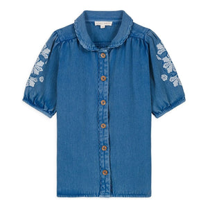 Louise Misha - Inala Kleid aus Bio-Baumwolldenim | Denim