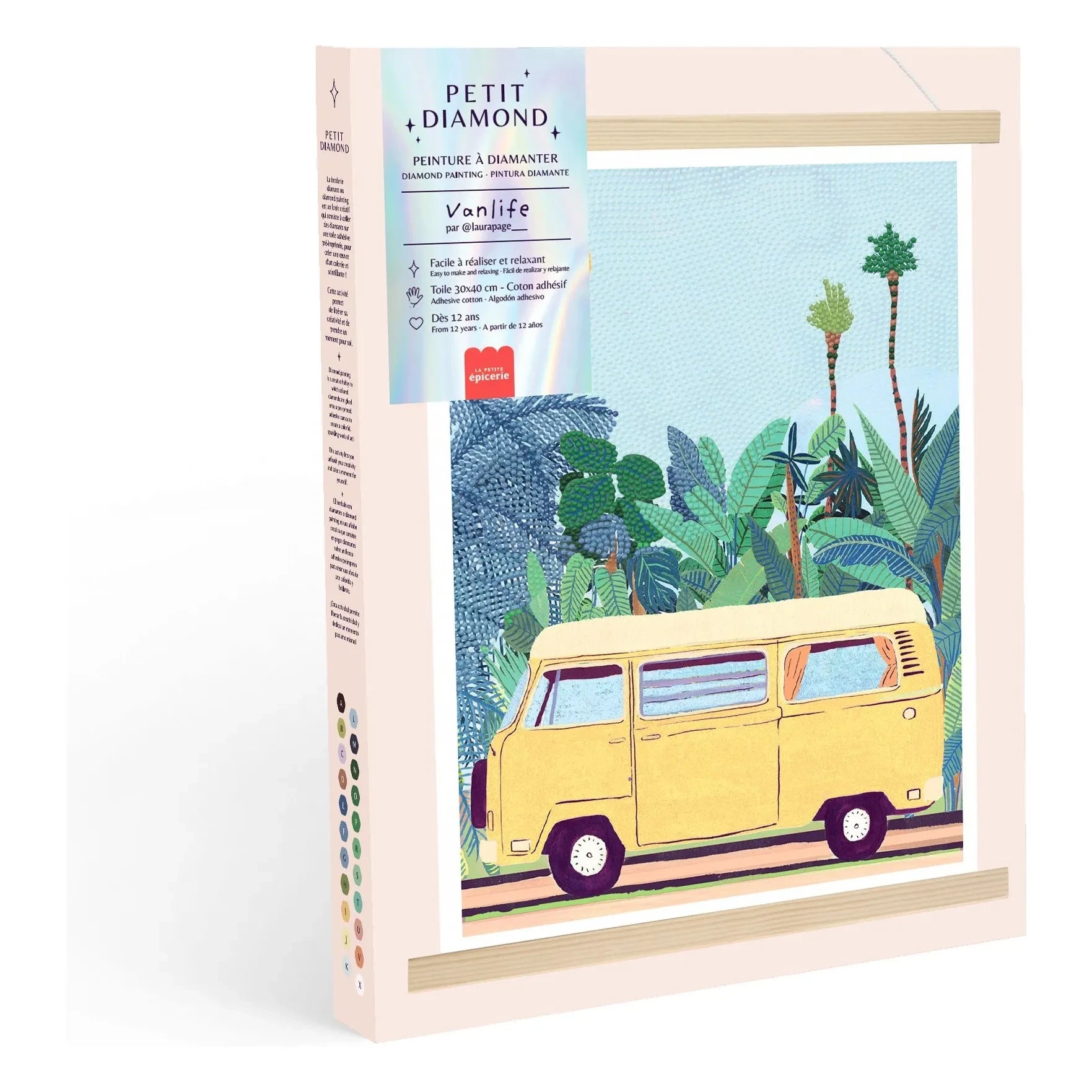 La Petite Épicerie - Diamant-Gemälde-Set - Vanlife