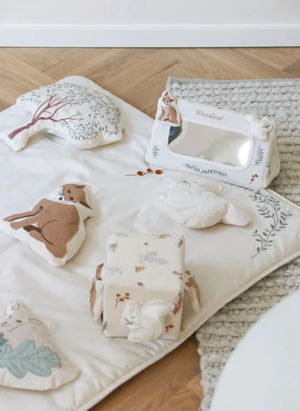 Cam Cam - Woodland Baby Mirror | Ecru