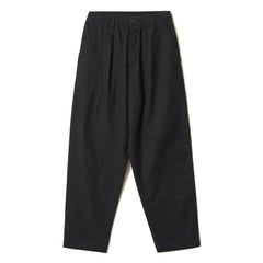 Universal Works - Falten-Hosen aus Baumwolle | Schwarz