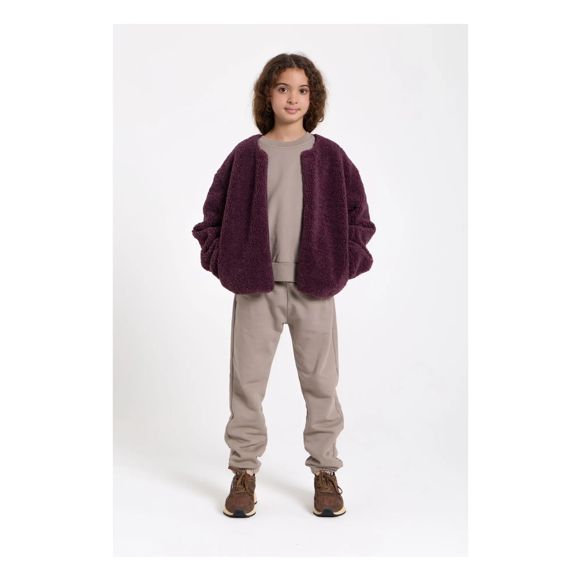 Smallable Kid - Kiwi Bio-Baumwoll-Jogger | Taupe Grau