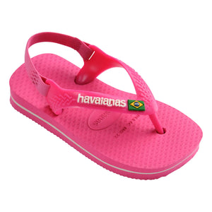 Havaianas - Baby Brasil Logo Zehentrenner | Rosa