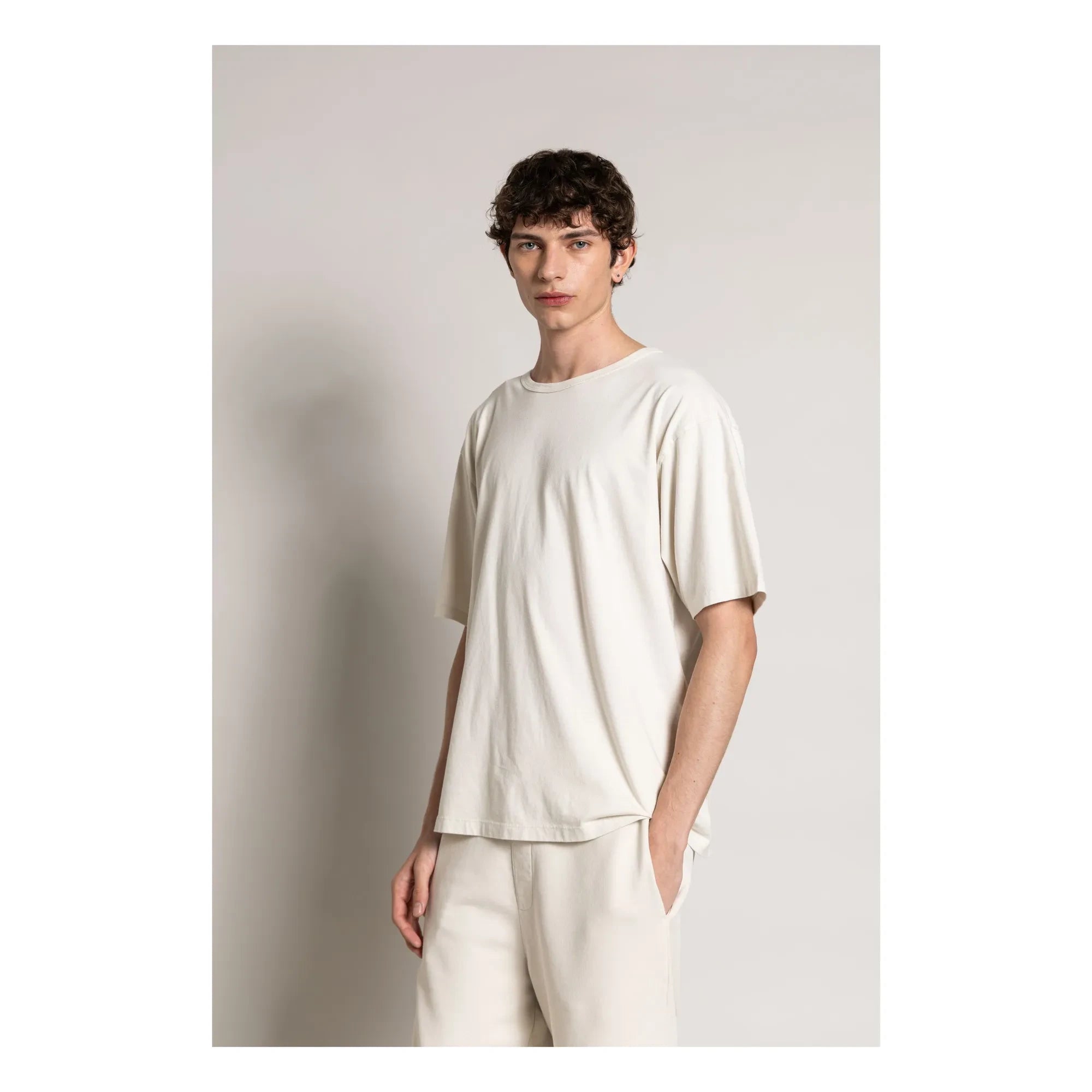Smallable Man - Solal Bio-Baumwoll-T-Shirt | Haferflocken