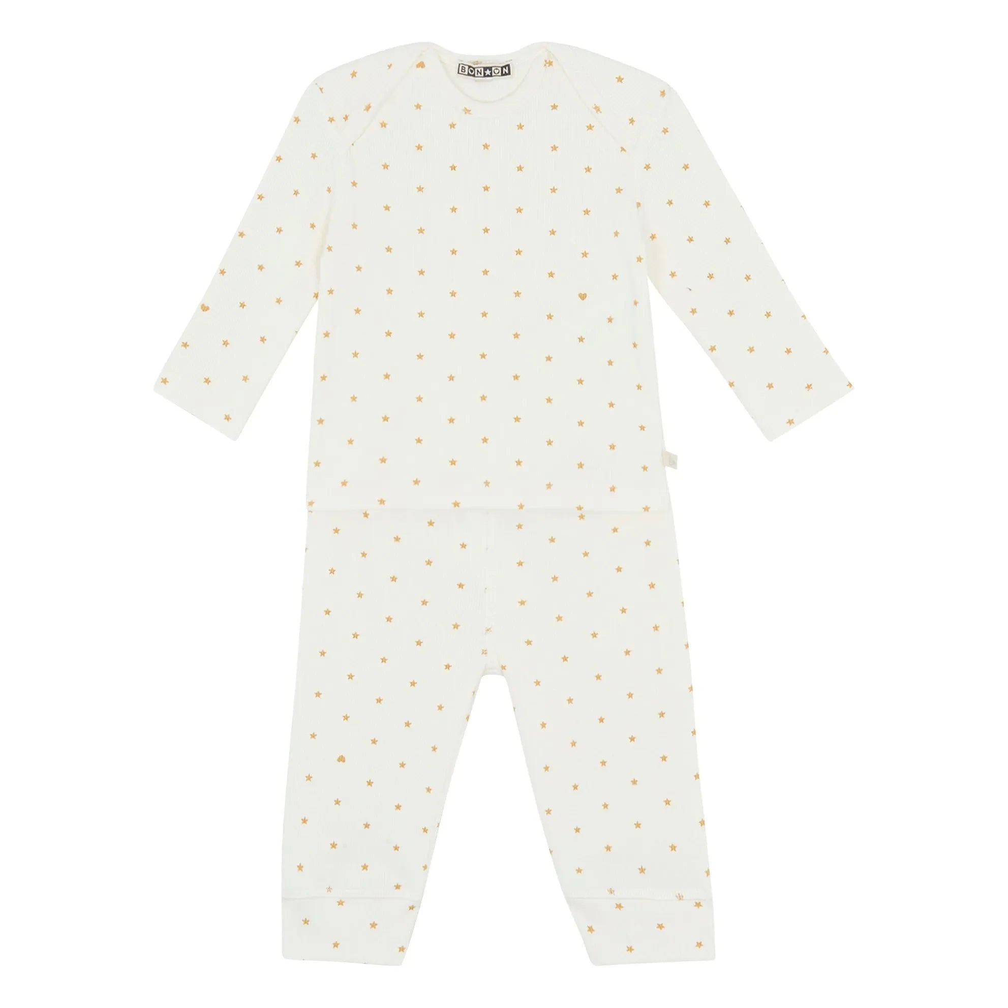 Bonton - Patino Star Pyjama | Ecru