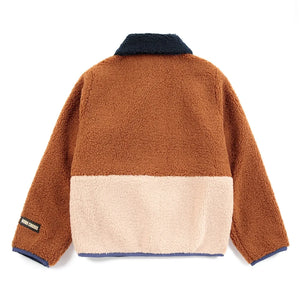 Bobo Choses - Ters Yüzlü Sherpa Ceket Geri Dönüştürülmüş Lifler | Lacivert