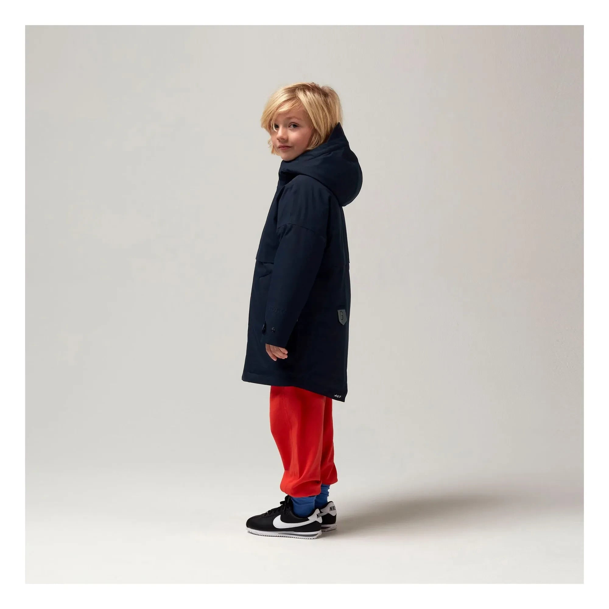 Gosoaky - Desert Fox wasserdichter Parka | Marineblau