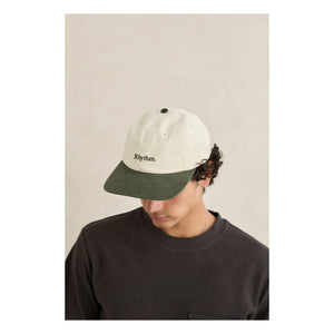 Rhythm – Kappe aus gebürstetem Gabardine | Creme