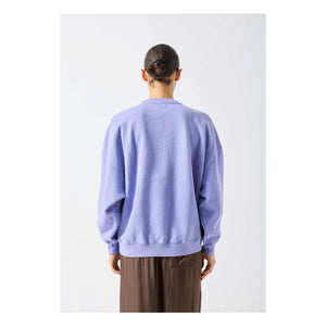 American Vintage - Plizzy Baumwoll-Sweatshirt | Lavendel