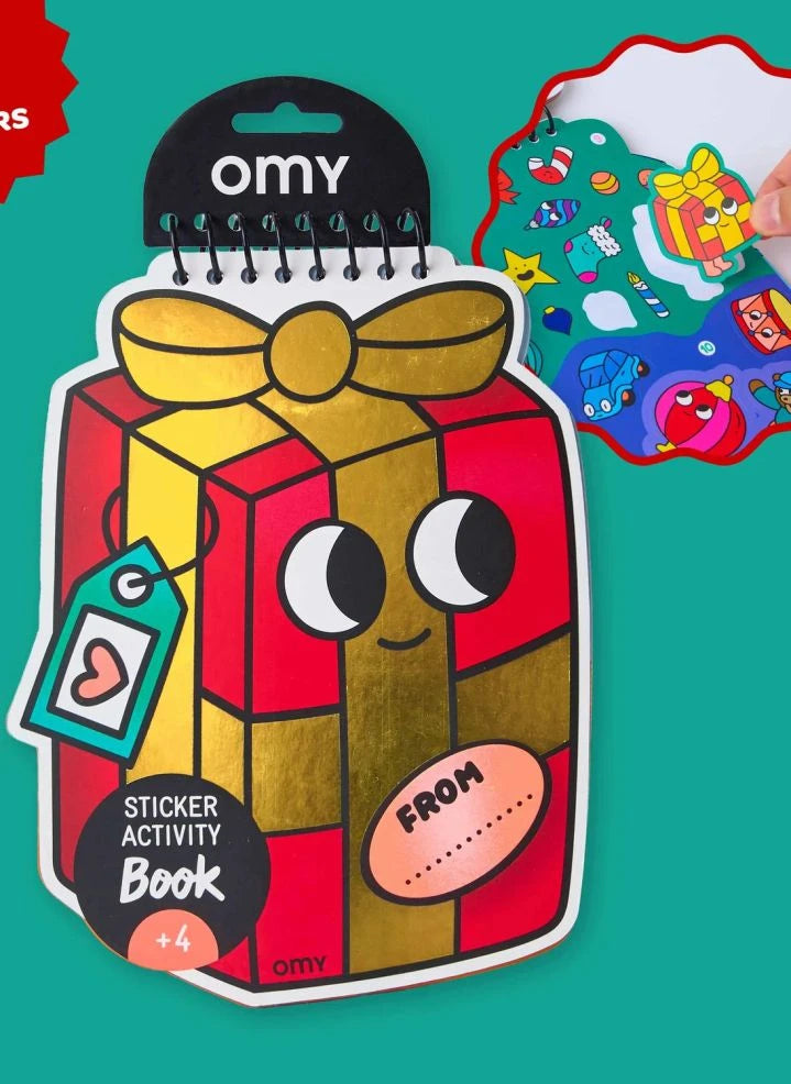 Omy - Weihnachtssticker-Activity-Buch