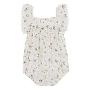 Bonton - Lalix Bouquets Smok-Overall | Weiß