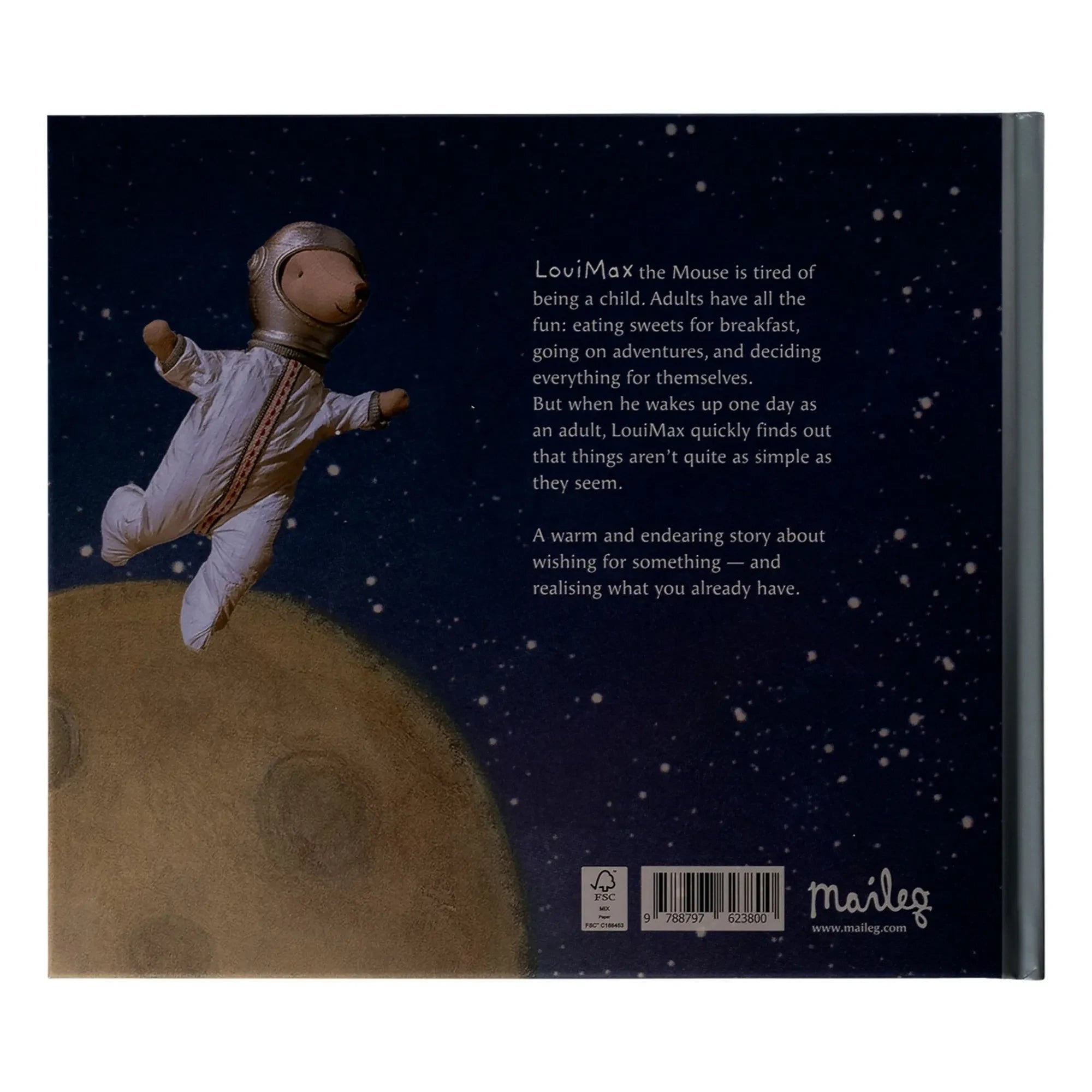 Maileg - Book LouiMax - Ein Kind, das erwachsen werden möchte (DE)
