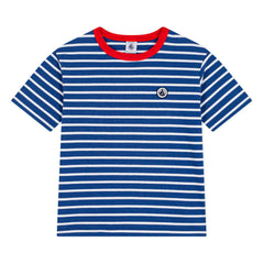 Petit Bateau – Gestreiftes T-Shirt | Blau
