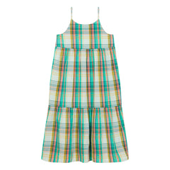 Hundred Pieces - Kleid Sanda Kariert | Pfirsich