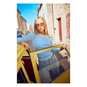 Indee - Vesuvio Gestreifter Pullover | Blau