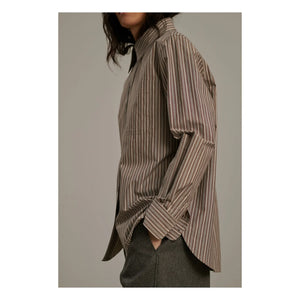 Soeur - Alphée Gestreiftes Hemd | Verdigris