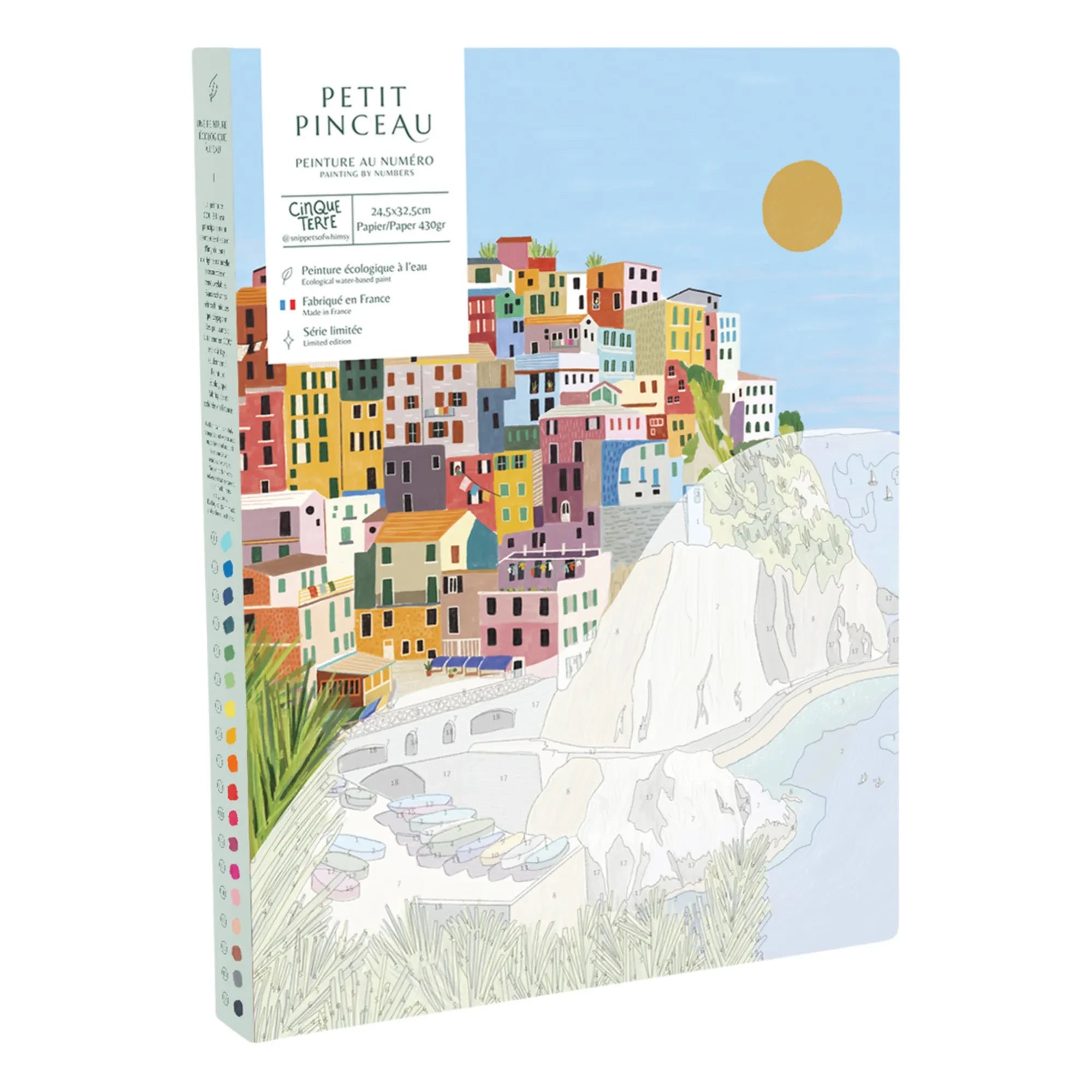 La Petite Épicerie – Malen nach Zahlen-Set – Cinque Terre von Kenzie Elston
