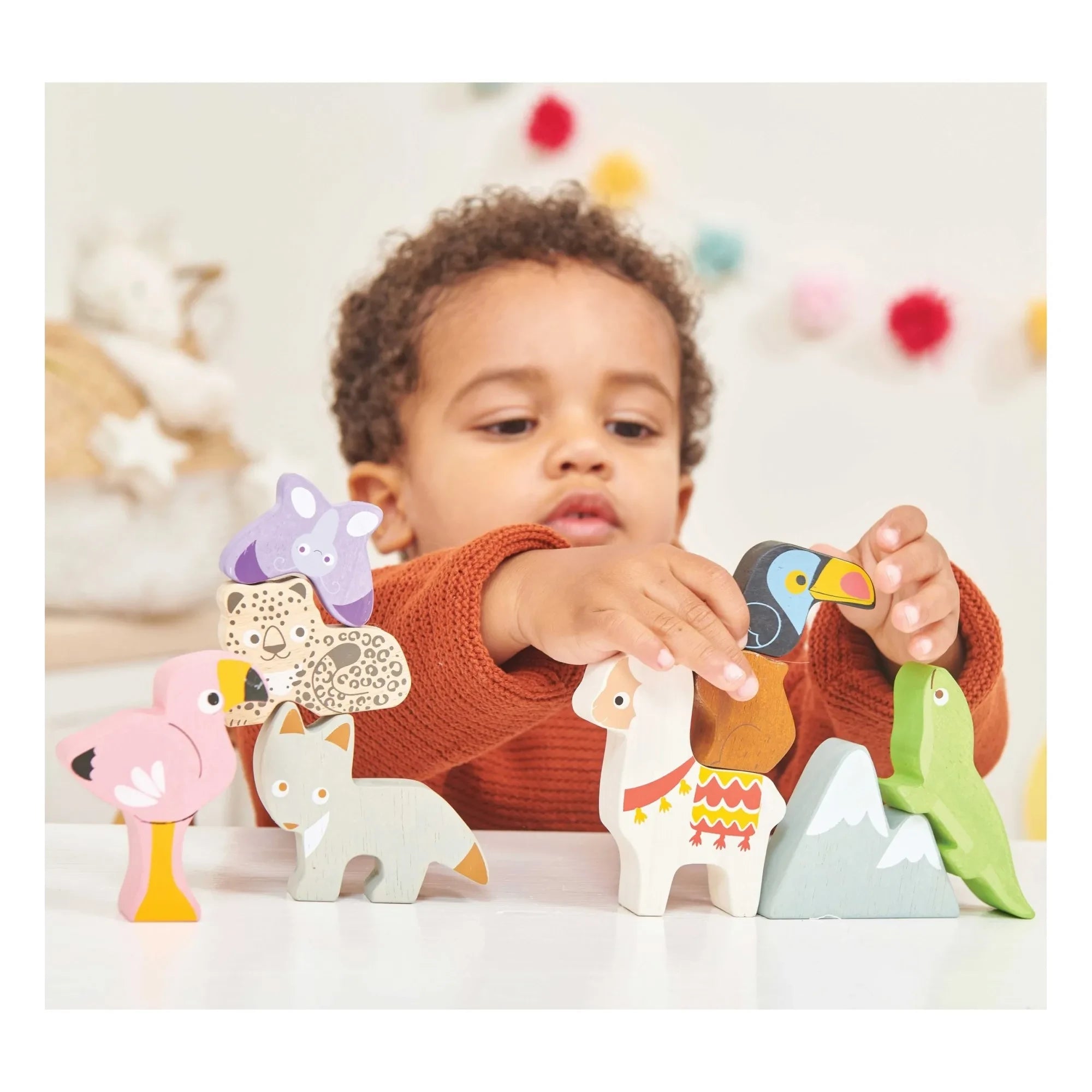 Le Toy Van - Anden Tiere Stapelspiel