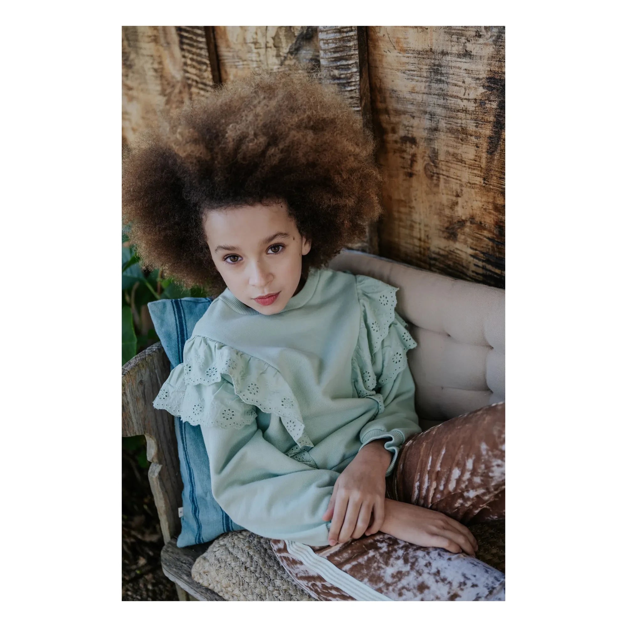 Gingersnaps - Amalia sweatshirt | Grünes Wasser