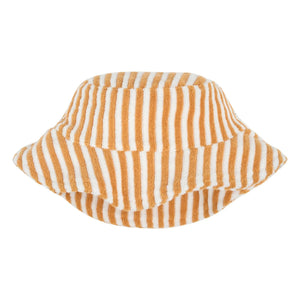 Petit Lem - Gestreiftes Bio-Baumwoll Sponge Bob | Camel