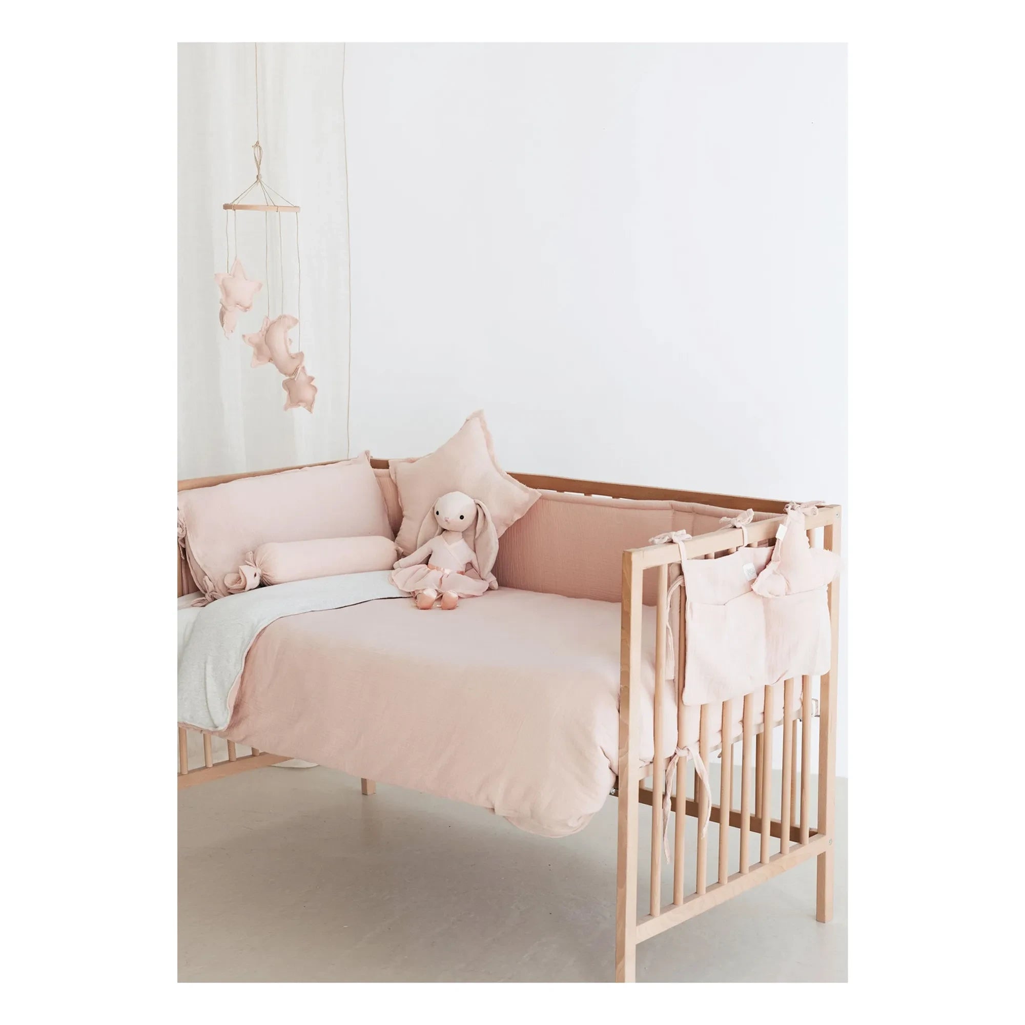 Babyshower - Etoile Kissen | Hellrosa