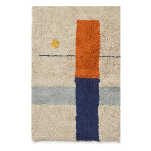 Lorena Canals - Geometrisches Muster Teppich | Beige
