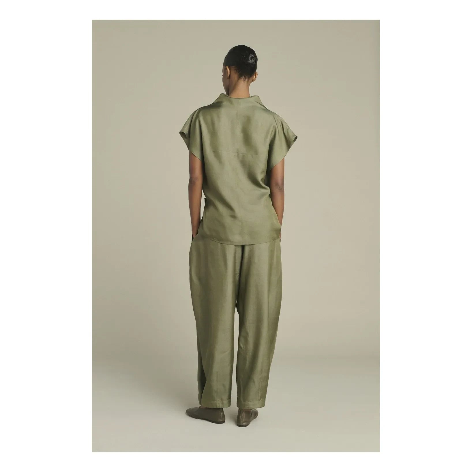 Soeur - Vernon Seidenhose | Grünspan