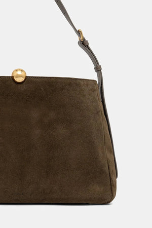 Furla kadın süet tote çanta